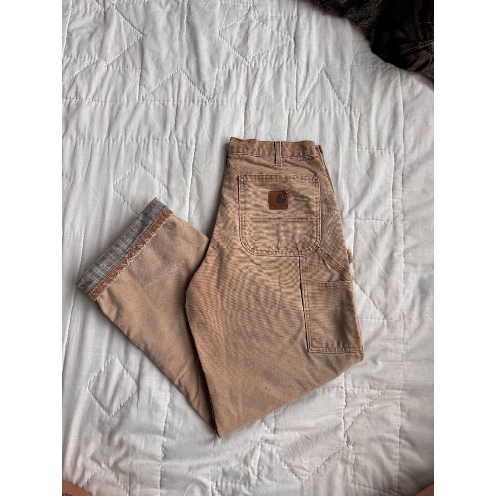 Flannel Lined Carhartt Pants